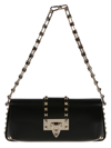 VALENTINO GARAVANI VALENTINO GARAVANI ROCKSTUD FOLDOVER TOP SHOULDER BAG