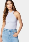 BEBE MOCK NECK HALTER SWEATER