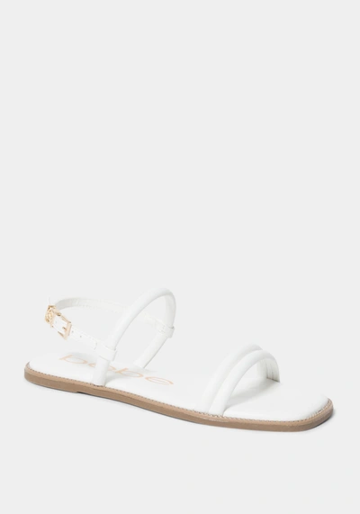 Bebe Luzzy In White Faux