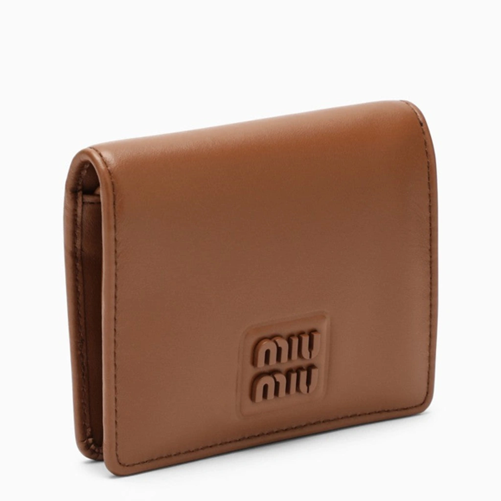 [MiuMiu] Small Leather Wallet-Cognac / ☆送料込☆ 5MH021_2CSB_F0B7K_SLO.jpg