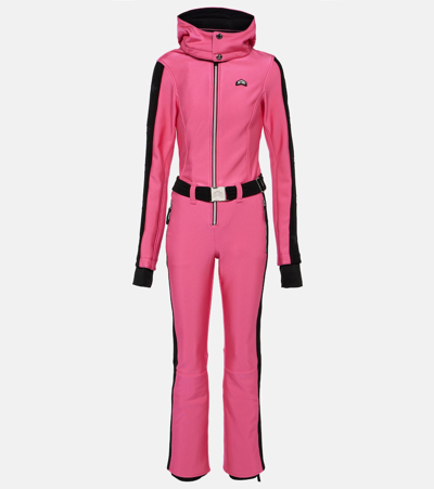 Jet Set Magic Ghoster Ski Suit In Pink
