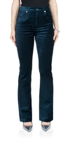 Agolde Nico Velvet Boot Blizzard