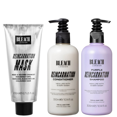 Bleach London Blonde Maintainence Set In White