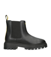 OFF-WHITE LEATHER CHELSEA BOOTS