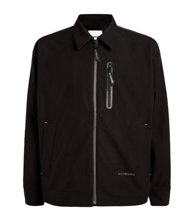And Wander Collared Jacket In Black