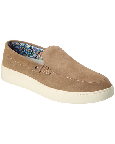 Paisley & Gray Slip-on Suede Loafer In Brown