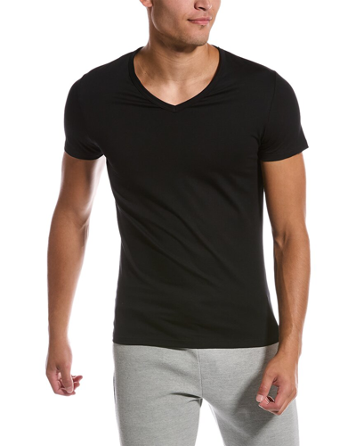Hom Crewneck T-shirt In Black
