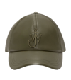 JW ANDERSON JW ANDERSON LEATHER ANCHOR BASEBALL CAP