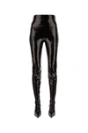 Balenciaga Sequinned Boot Leggings In 1000