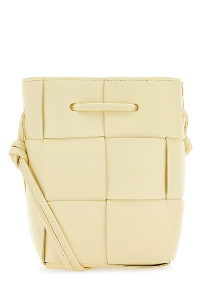 Bottega Veneta Cassette Mini Bucket Bag In Chamomile