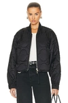 AGOLDE X SHOREDITCH SKI CLUB IONA QUILTED JACKET
