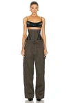 MUGLER WAIST CORSET PANT