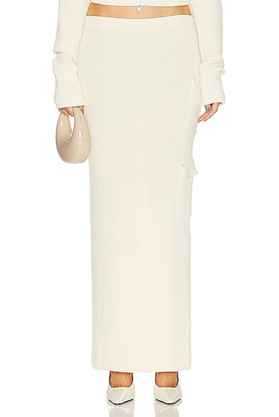 Aya Muse Zerene Skirt In White