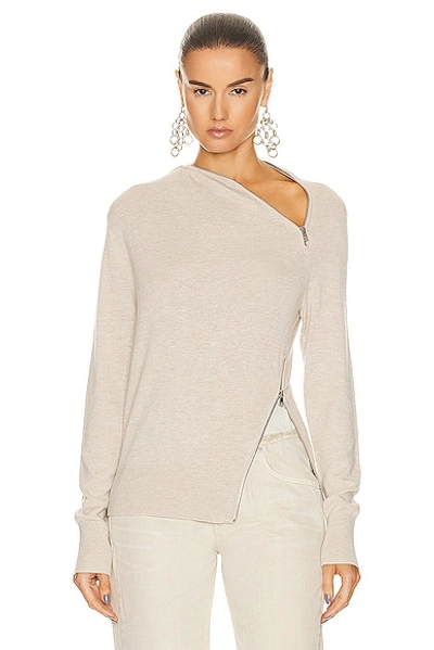 Isabel Marant Glensy Sweater In Beige