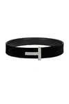 TOM FORD VELVET 30MM BELT