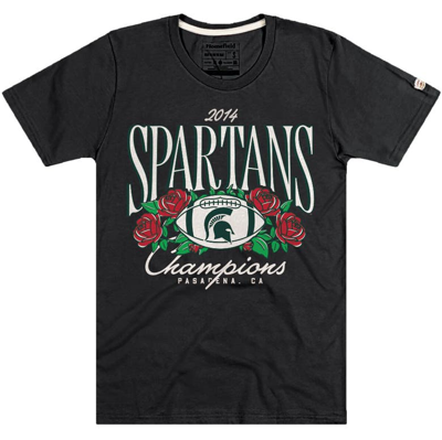 Homefield Black Michigan State Spartans 2014 Rose Bowl Champions Vault T-shirt