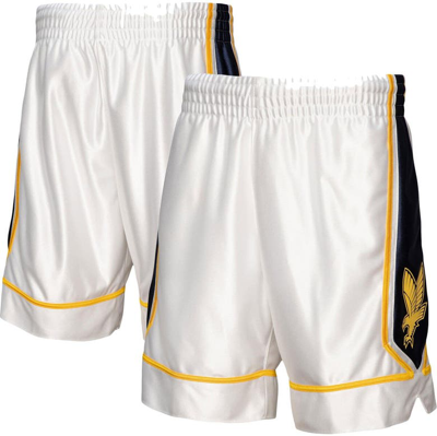 Mitchell & Ness Men's  White Marquette Golden Eagles Authentic Shorts