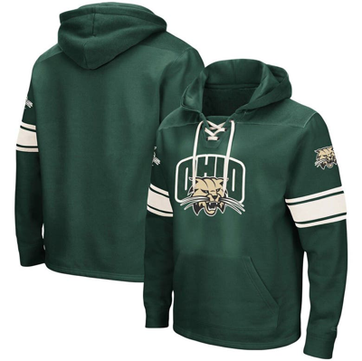 Colosseum Green Ohio Bobcats 2.0 Lace-up Pullover Hoodie