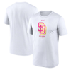 Nike White San Diego Padres City Connect Large Logo T-shirt In White