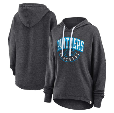 Fanatics Branded Charcoal Carolina Panthers Lounge Helmet Arch Pullover Hoodie