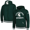 PRO STANDARD PRO STANDARD GREEN MICHIGAN STATE SPARTANS CLASSIC STACKED LOGO PULLOVER HOODIE