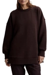 Varley Mae Oversize Sweatshirt In Coffee Bean