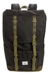 Herschel Supply Co Little America Backpack In Black/ Ivy Green
