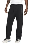 Nike Mens  Tech Fleece Open Hem Pants In Black