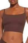 Skims Fits Everybody Crop Camisole In Cocoa