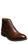 Allen Edmonds Park Cap Toe Boot In Dark Chili