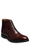 Allen Edmonds Park Cap Toe Boot In Burgundy