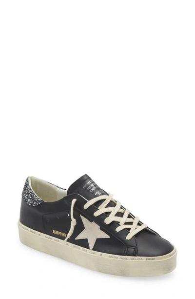 Golden Goose Hi Star Low Top Sneaker In Black