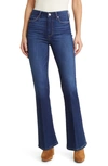 Paige Womens Laurel Canyon Flared Stretch-denim Blend Jeans Berlin In Symbolism