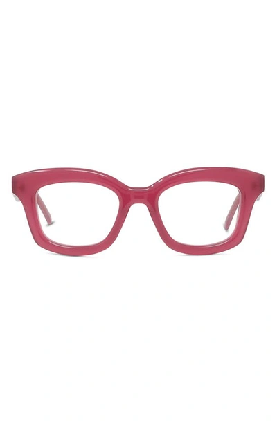 Loewe Lw50047i - Cherry Rx Glasses In Fuchsia