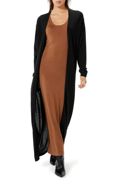 Sophie Rue Rumi Long Cardigan In Black