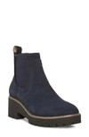 Blondo Dyme Waterproof Chelsea Boot In Navy