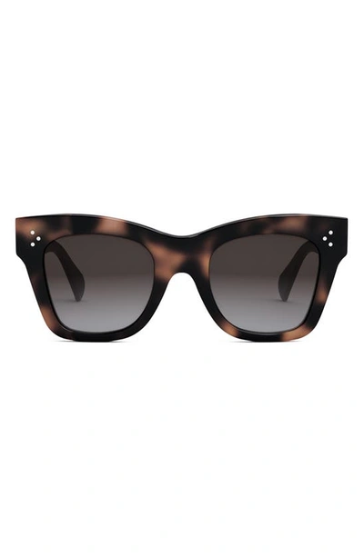 Celine Cat-eye Sunglasses In Havana