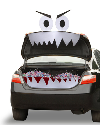 National Tree Company Tricky Trunks Halloween Car Kit 12in In White