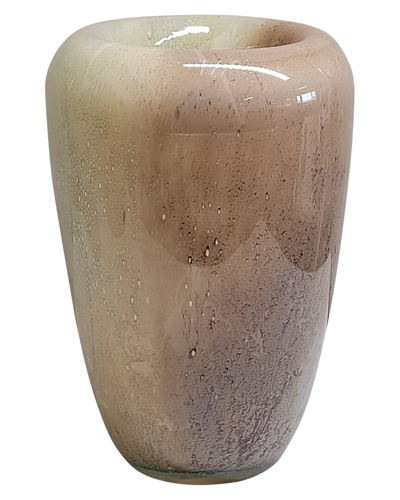 Sagebrook Home 11in 2-tone Vase In White