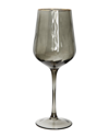 Alice Pazkus Set Of 6 Smoked Wine Glasses