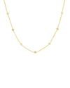 PURE GOLD PURE GOLD 14K 0.16 CT. TW. DIAMOND NECKLACE