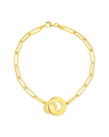 PURE GOLD PURE GOLD 14K CHAIN & LINK BRACELET