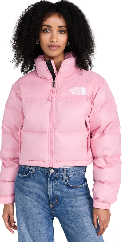 The North Face Women's Nuptse Short Jacket Orchid Pink ModeSens