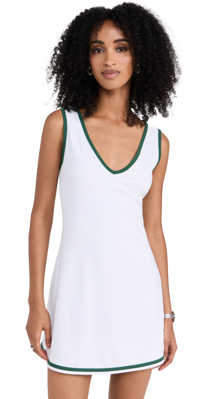 Recreational Habits The Chris Tennis Dress In White