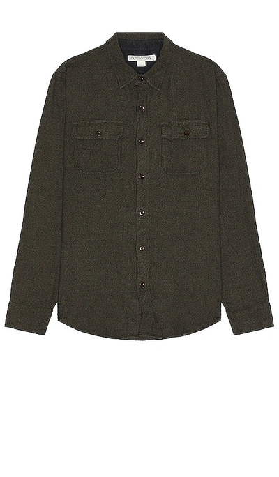 Outerknown Hemd In Dark Green