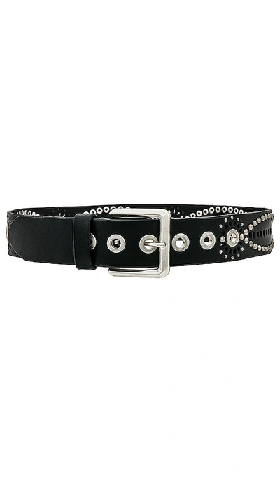 Golden Goose Titan Belt In Black