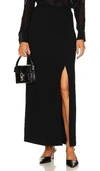 Rag & Bone Black Ilana Maxi Skirt In Black