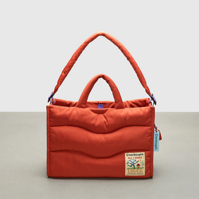 【COACH】Coachtopia Loop Quilted Wavy Tote Coach Topia Loop Quilted Wavy Tote | ModeSens