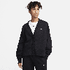 Nike Women's  Sportswear Phoenix Fleece Over-oversized Cardigan In Black/sail