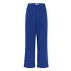 PULZ PZBEVERLEY WIDE LEG TROUSERS BLUE